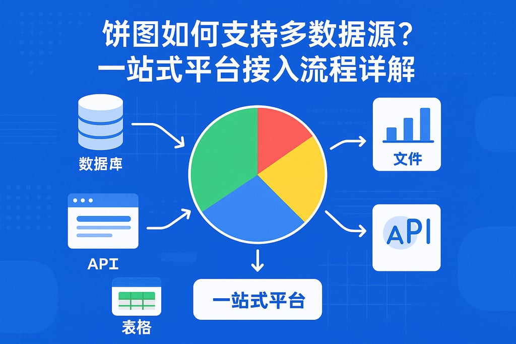 饼图如何支持多数据源？一站式平台接入流程详解