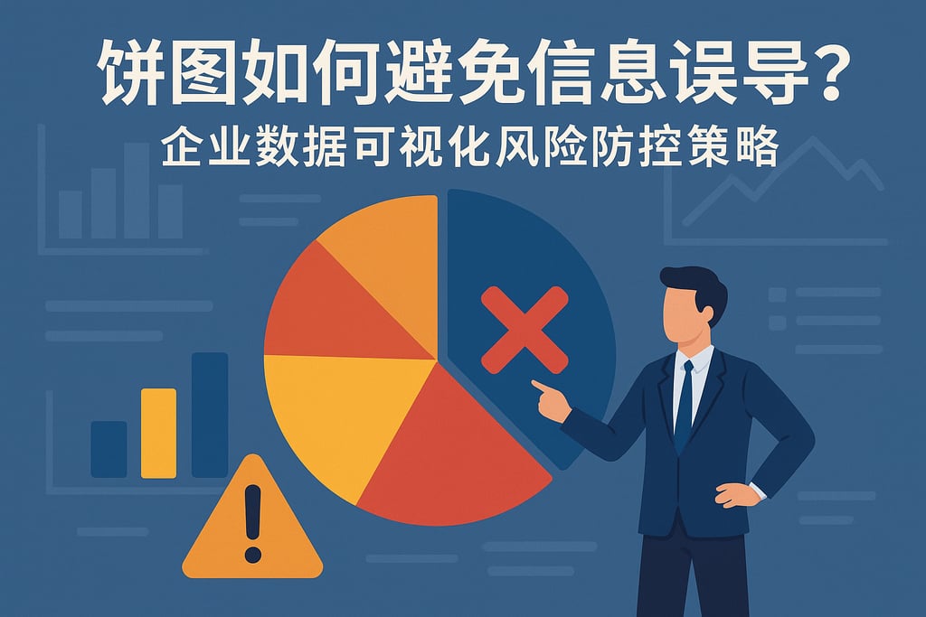 饼图如何避免信息误导？企业数据可视化风险防控策略