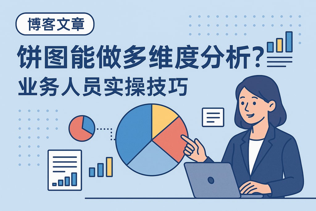 饼图能做多维度分析吗？业务人员实操技巧