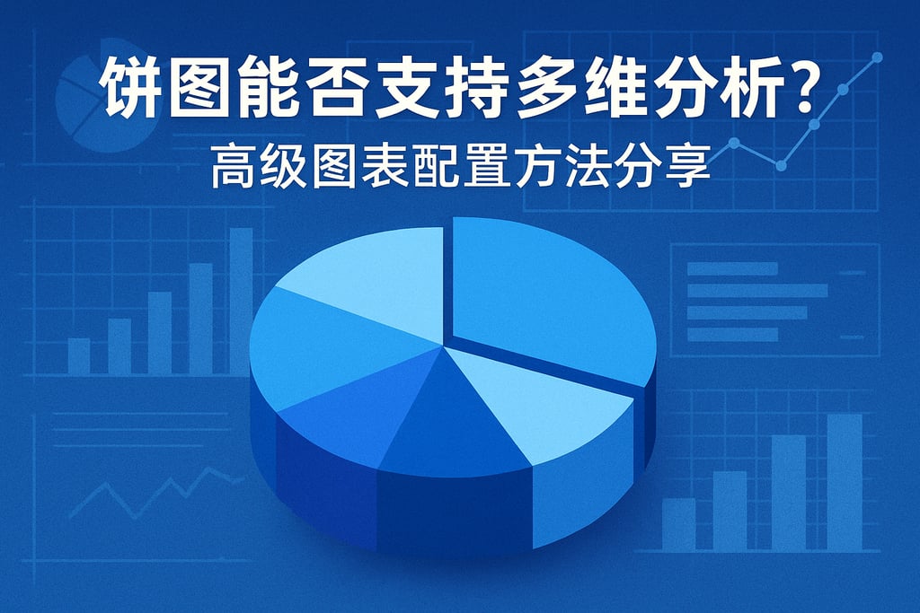饼图能否支持多维分析？高级图表配置方法分享