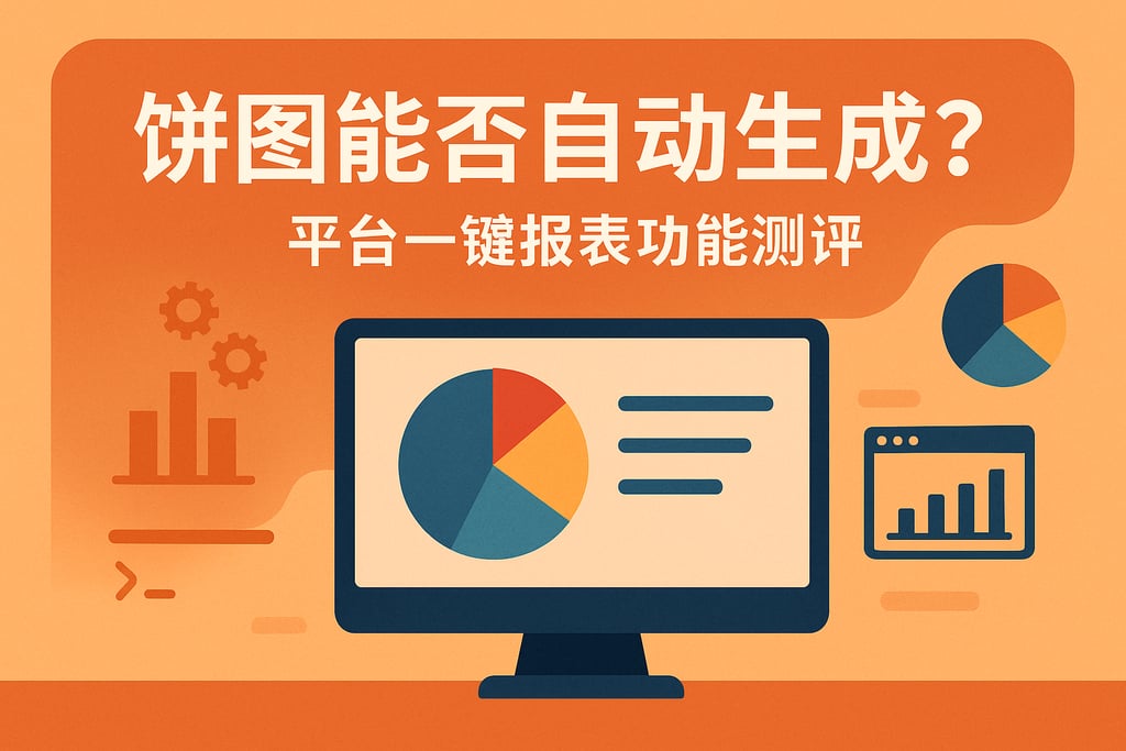 饼图能否自动生成？平台一键报表功能测评