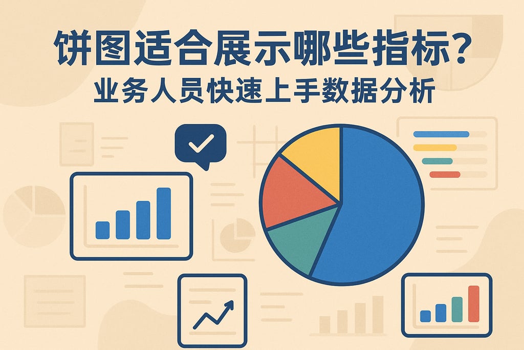 饼图适合展示哪些指标？业务人员快速上手数据分析