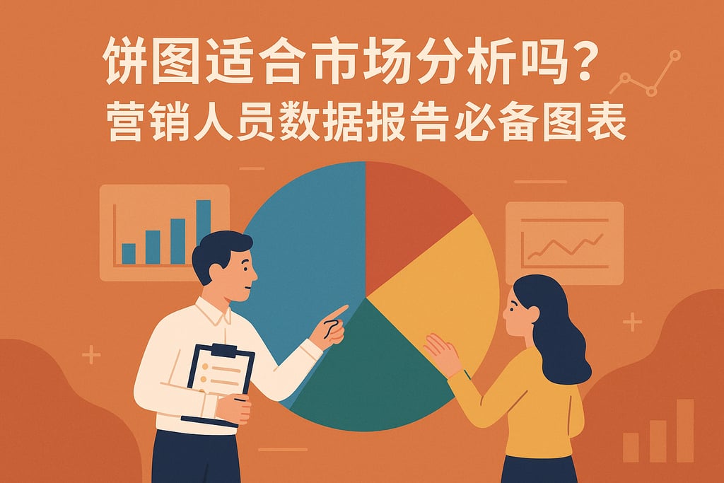 饼图适合市场分析吗？营销人员数据报告必备图表