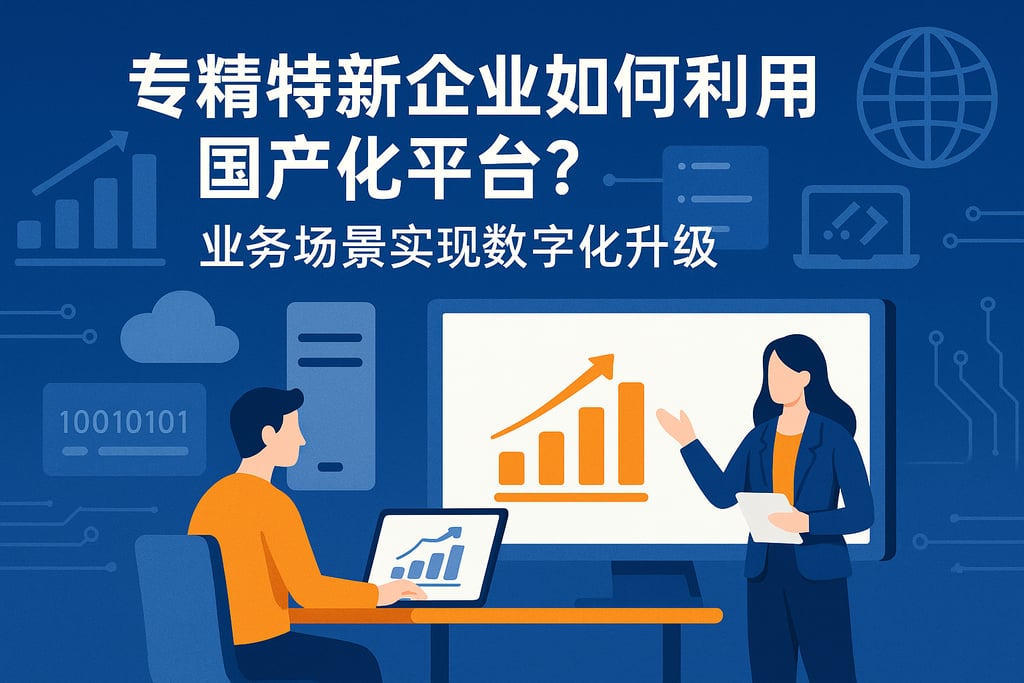 专精特新企业如何利用国产化平台？业务场景实现数字化升级