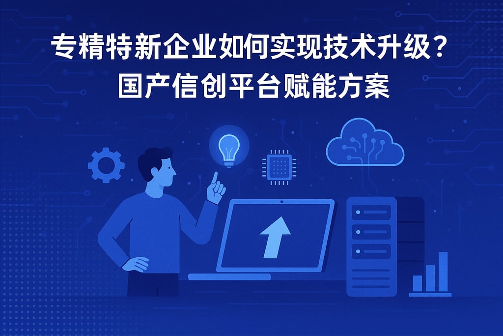 专精特新企业如何实现技术升级？国产信创平台赋能方案
