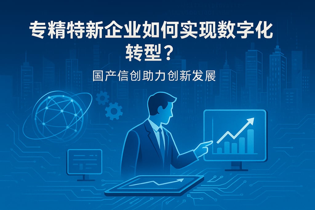 专精特新企业如何实现数字化转型？国产信创助力创新发展