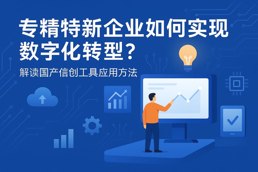 专精特新企业如何实现数字化转型？解读国产信创工具应用方法