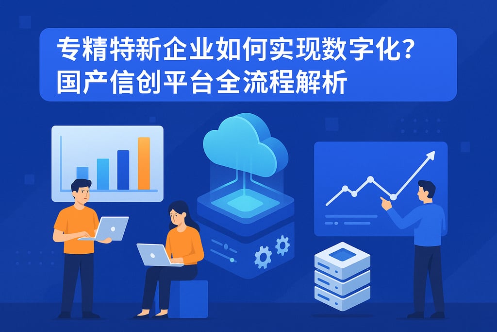 专精特新企业如何实现数字化？国产信创平台全流程解析