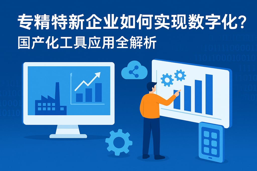 专精特新企业如何实现数字化？国产化工具应用全解析