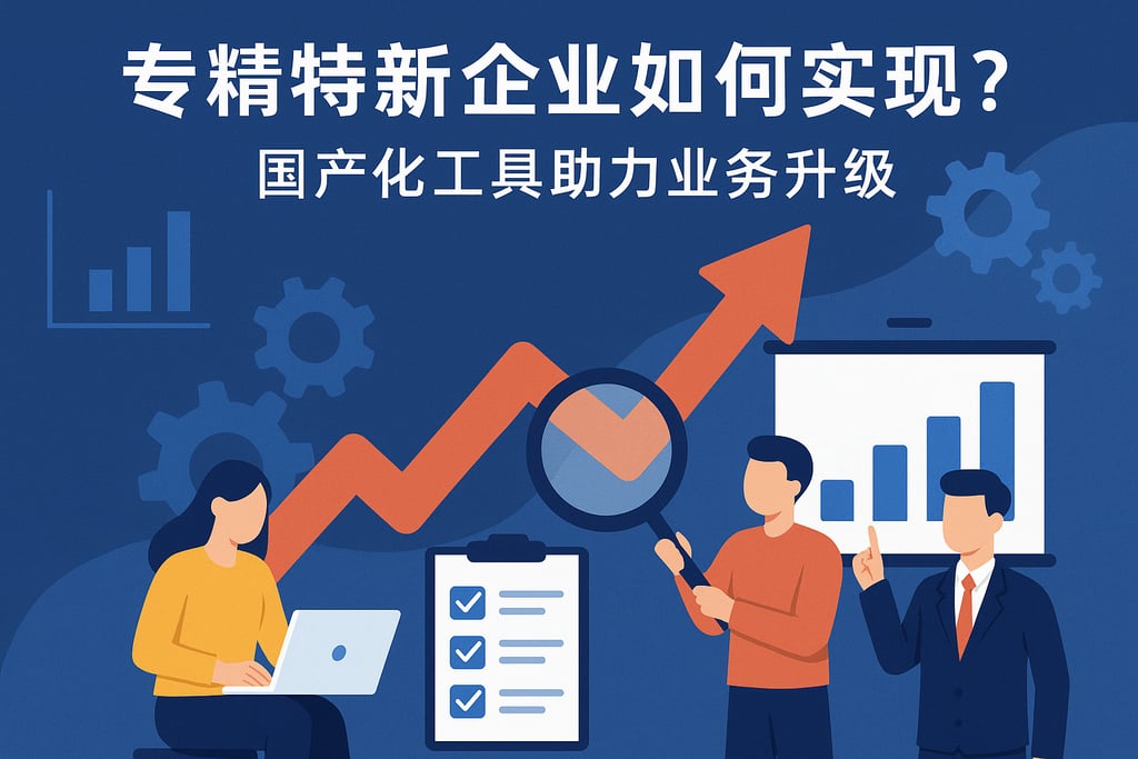 专精特新企业如何实现突破？国产化工具助力业务升级