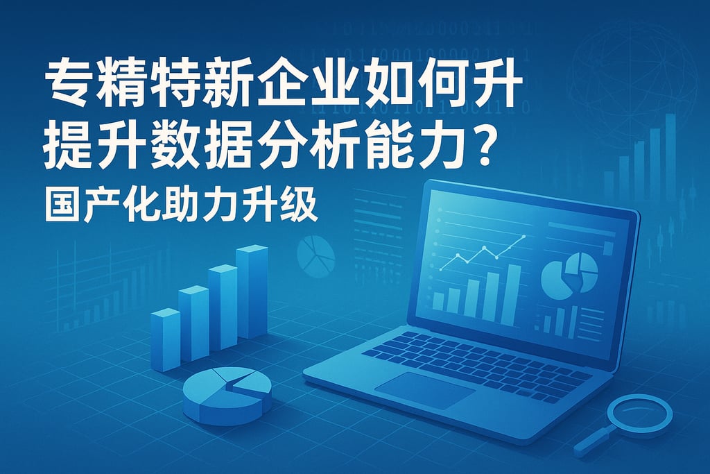 专精特新企业如何提升数据分析能力？国产化助力升级