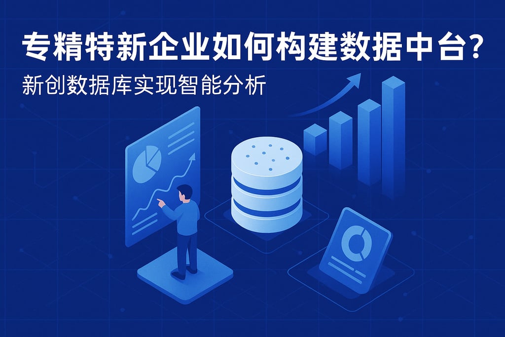 专精特新企业如何构建数据中台？新创数据库实现智能分析