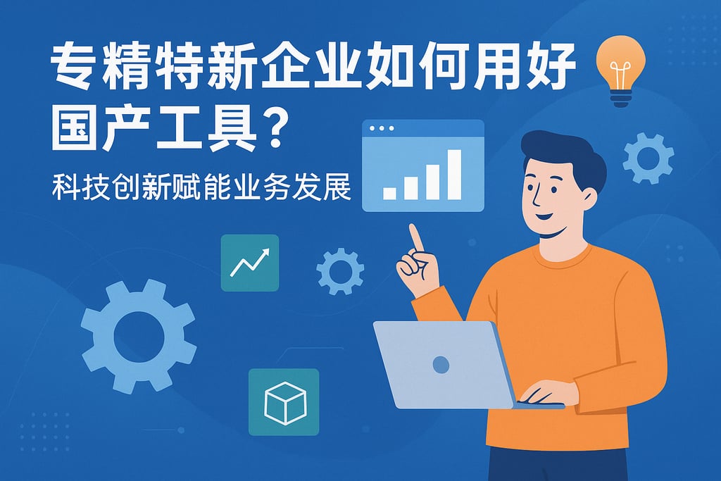 专精特新企业如何用好国产工具？科技创新赋能业务发展