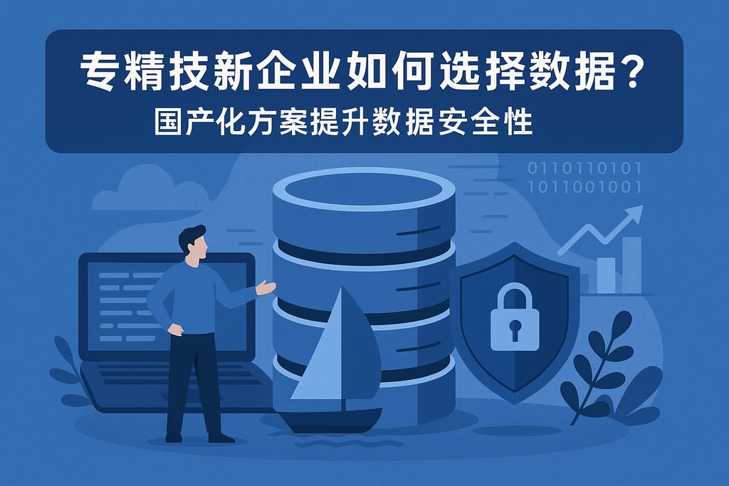 专精特新企业如何选择数据库？国产化方案提升数据安全性