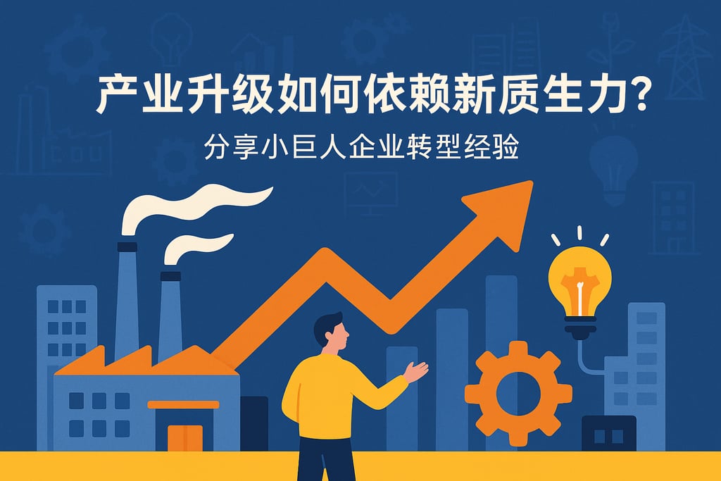 产业升级为何依赖新质生产力？分享小巨人企业转型经验