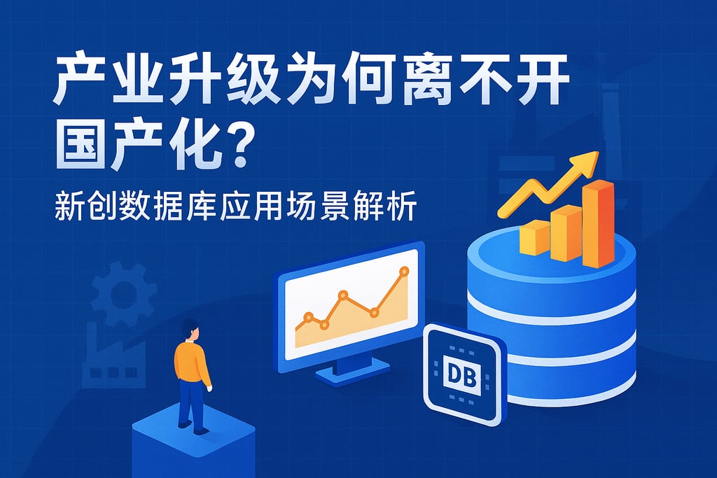 产业升级为何离不开国产化？新创数据库应用场景解析