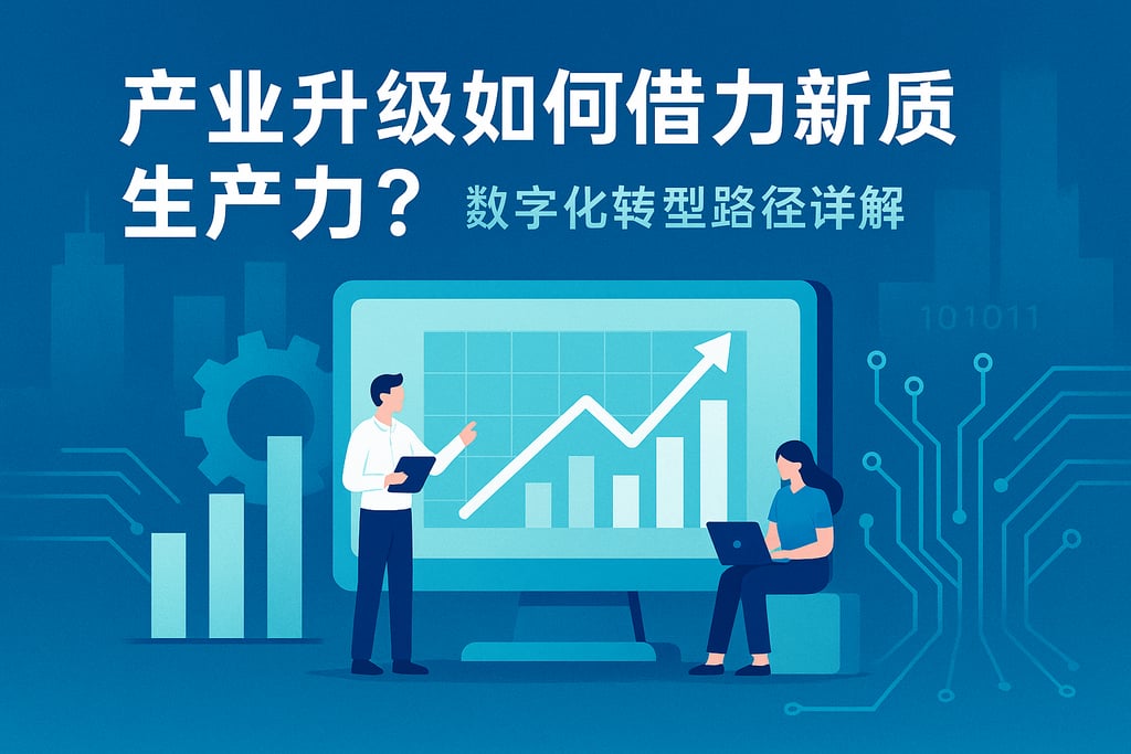 产业升级如何借力新质生产力？数字化转型路径详解