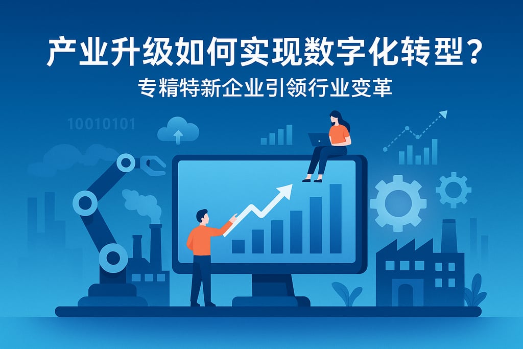 产业升级如何实现数字化转型？专精特新企业引领行业变革