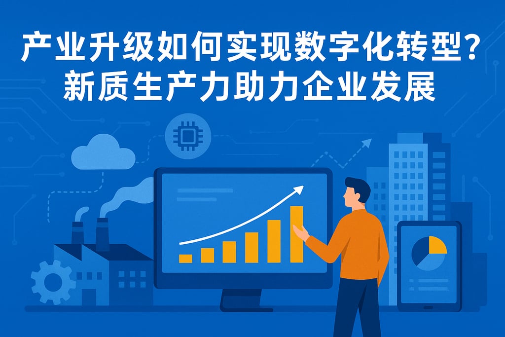 产业升级如何实现数字化转型？新质生产力助力企业发展