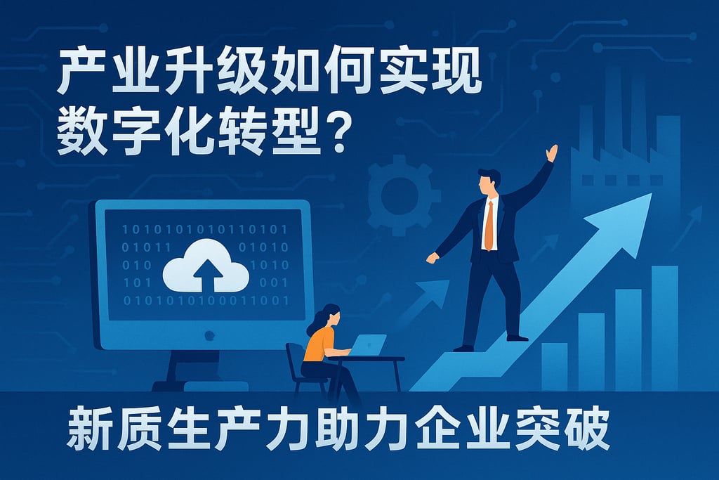 产业升级如何实现数字化转型？新质生产力助力企业突破