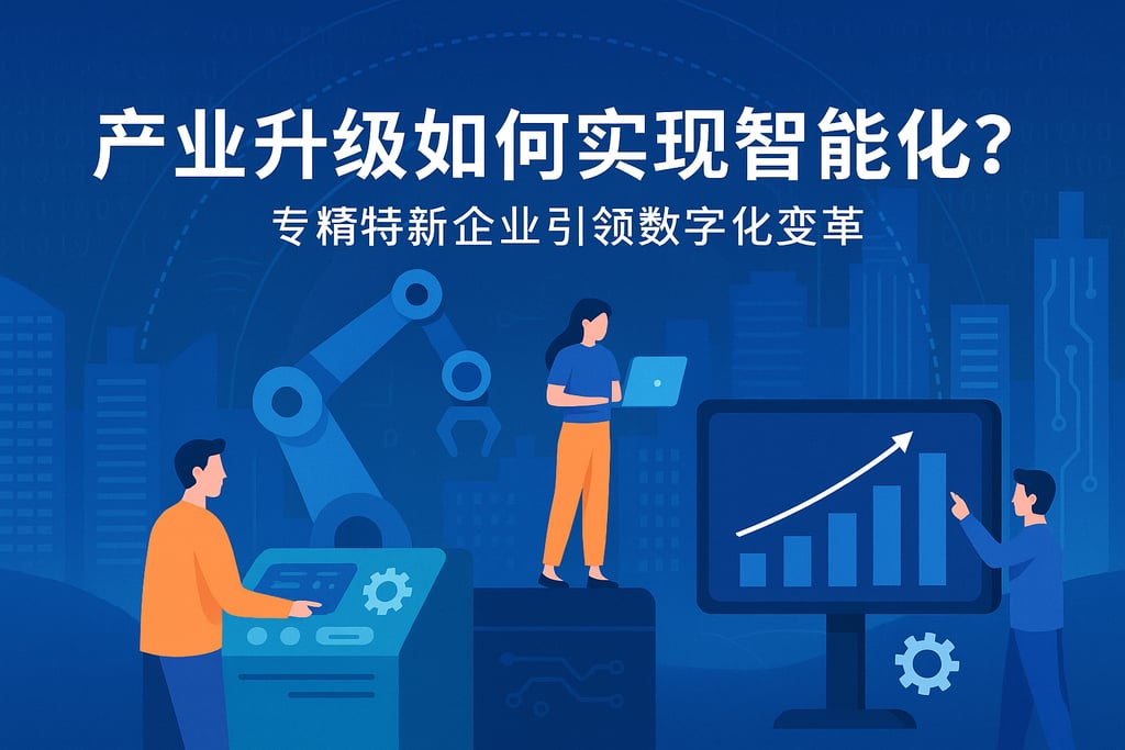 产业升级如何实现智能化？专精特新企业引领数字化变革
