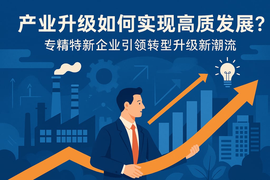 产业升级如何实现高质量发展？专精特新企业引领转型升级新潮流