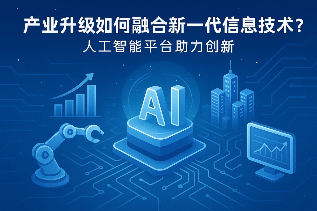 产业升级如何融合新一代信息技术？人工智能平台助力创新