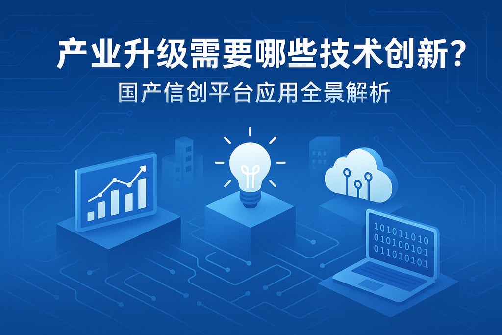 产业升级需要哪些技术创新？国产信创平台应用全景解析