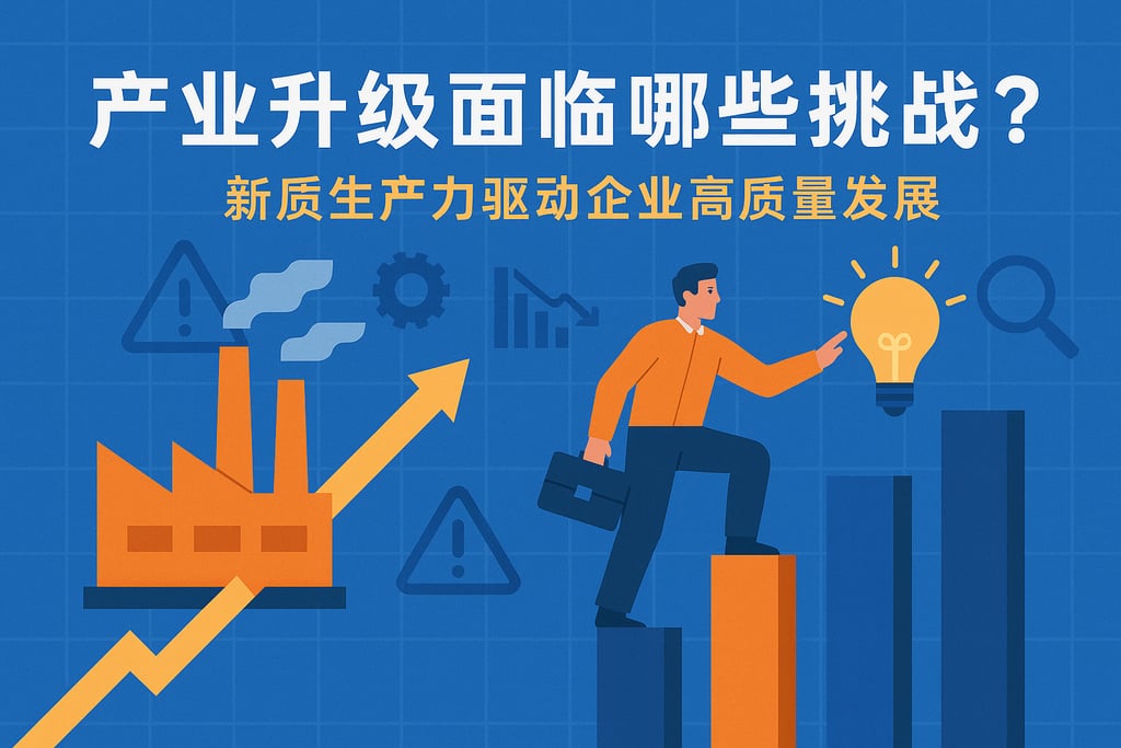 产业升级面临哪些挑战？新质生产力驱动企业高质量发展