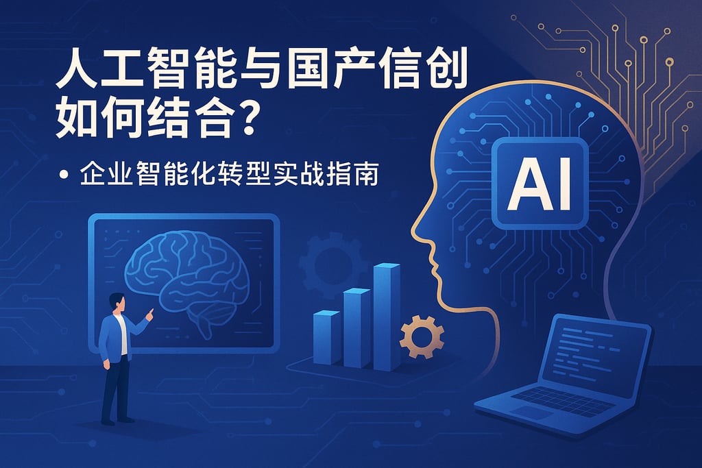 人工智能与国产信创如何结合？企业智能化转型实战指南