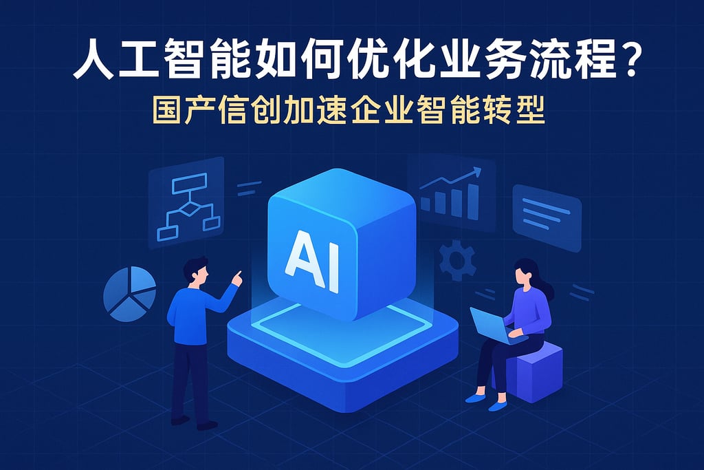 人工智能如何优化业务流程？国产信创加速企业智能转型