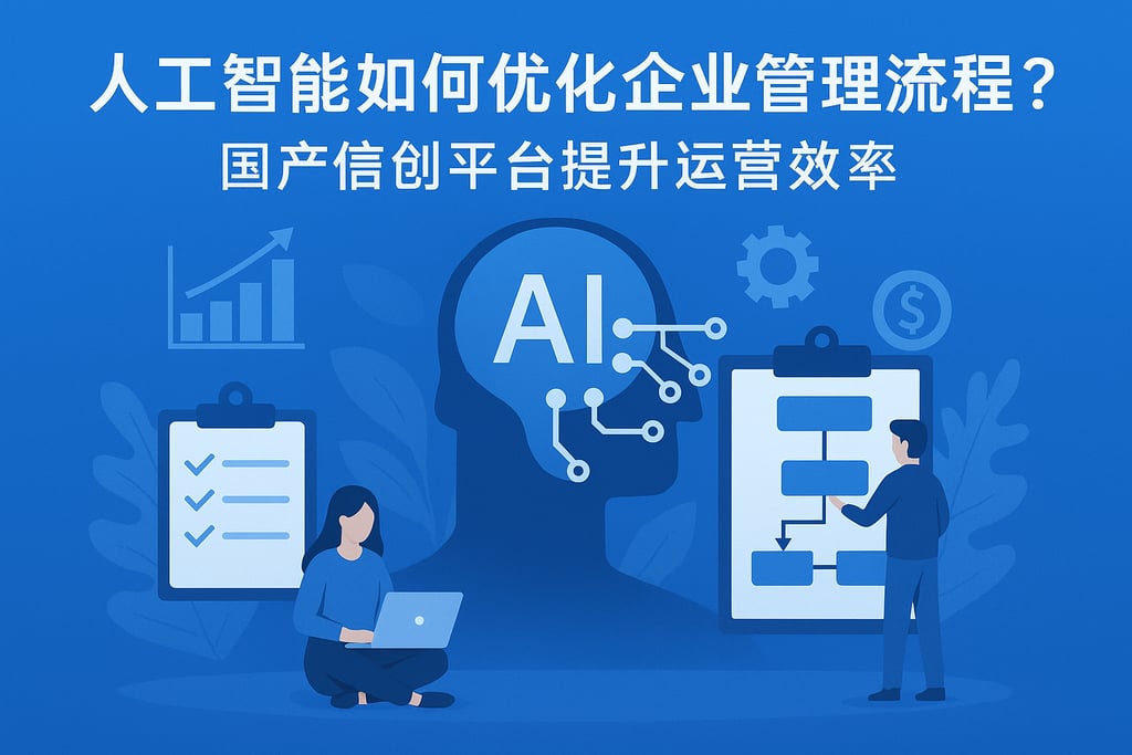 人工智能如何优化企业管理流程？国产信创平台提升运营效率