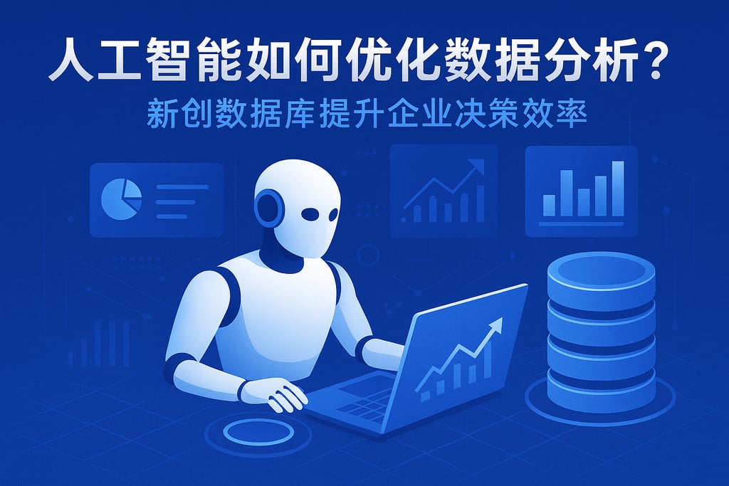 人工智能如何优化数据分析？新创数据库提升企业决策效率