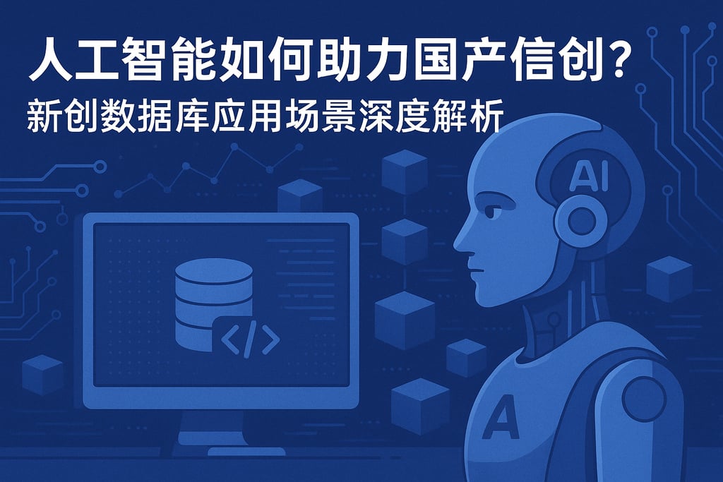 人工智能如何助力国产信创？新创数据库应用场景深度解析