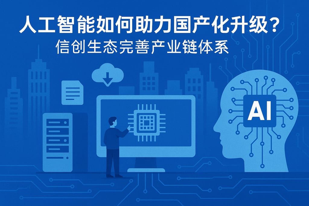 人工智能如何助力国产化升级？信创生态完善产业链体系