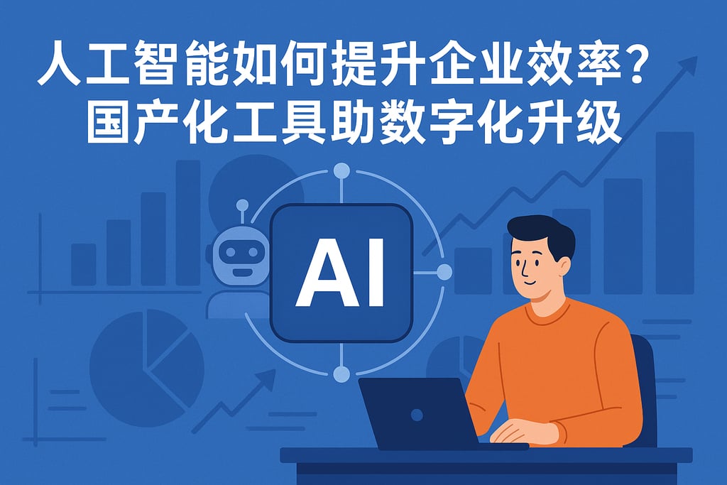 人工智能如何提升企业效率？国产化工具助力数字化升级