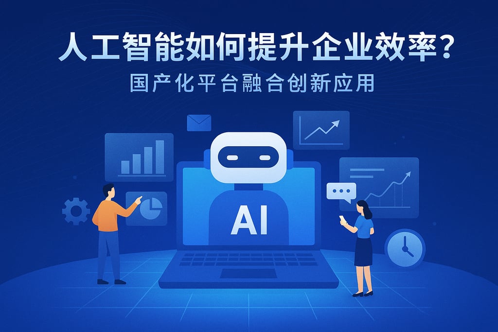 人工智能如何提升企业效率？国产化平台融合创新应用