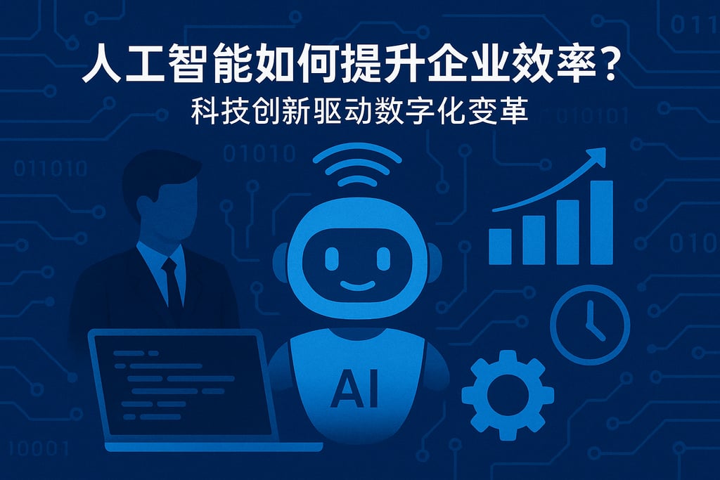 人工智能如何提升企业效率？科技创新驱动数字化变革