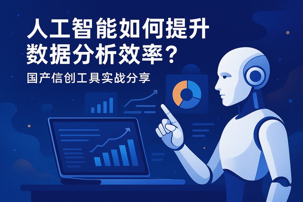 人工智能如何提升数据分析效率？国产信创工具实战分享
