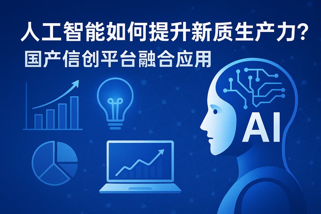 人工智能如何提升新质生产力？国产信创平台融合应用
