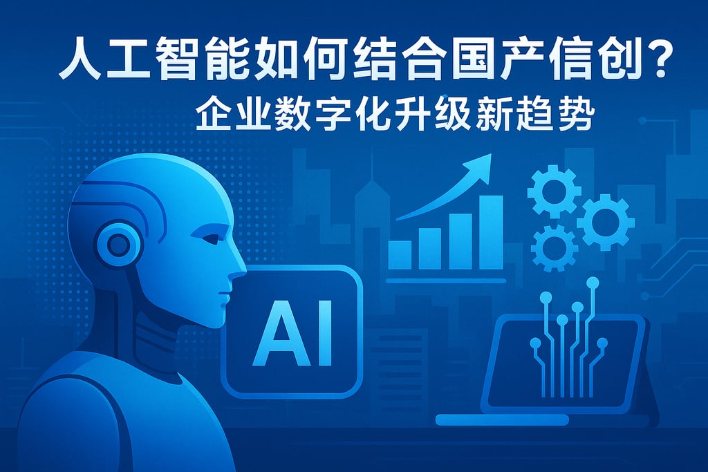 人工智能如何结合国产信创？企业数字化升级新趋势