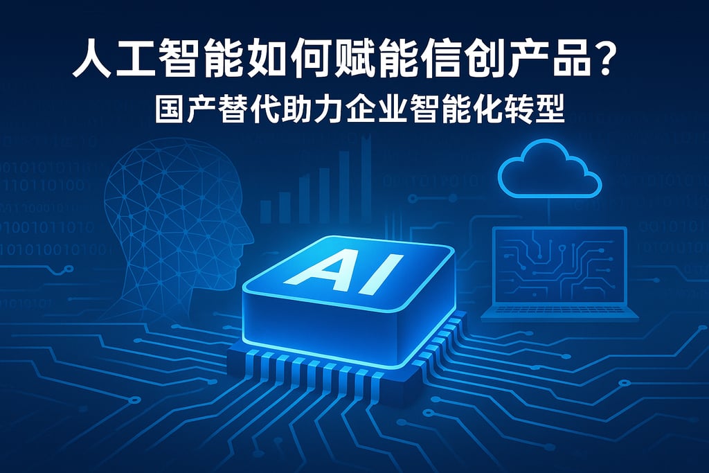 人工智能如何赋能信创产品？国产替代助力企业智能化转型