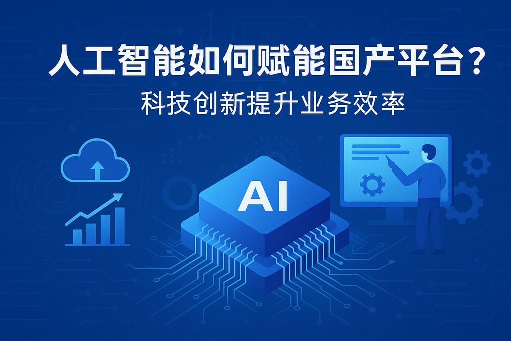 人工智能如何赋能国产信创平台？科技创新提升业务效率