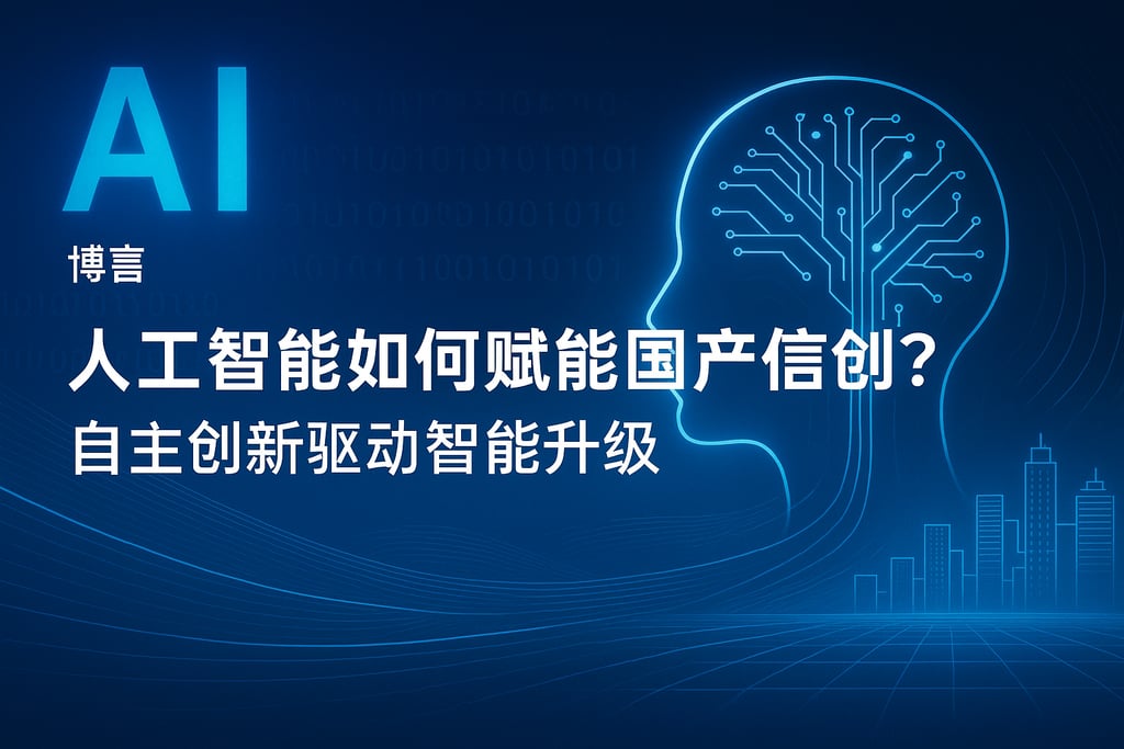 人工智能如何赋能国产信创？自主创新驱动智能升级