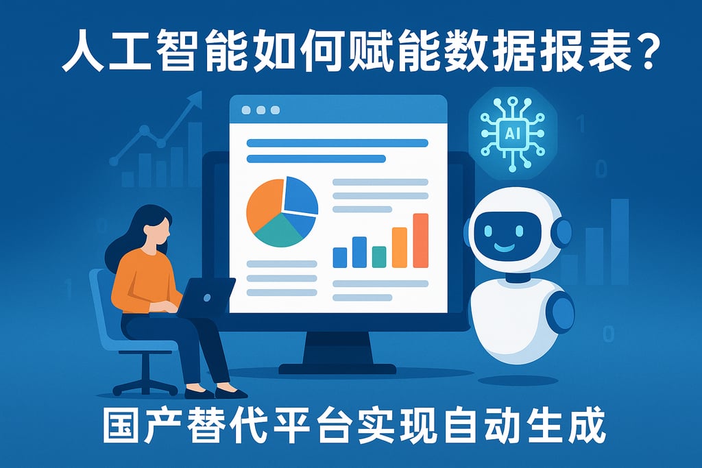 人工智能如何赋能数据报表？国产替代平台实现自动生成