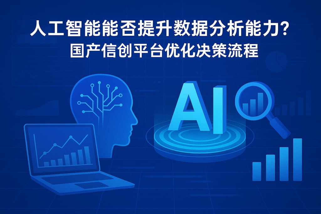 人工智能能否提升数据分析能力？国产信创平台优化决策流程