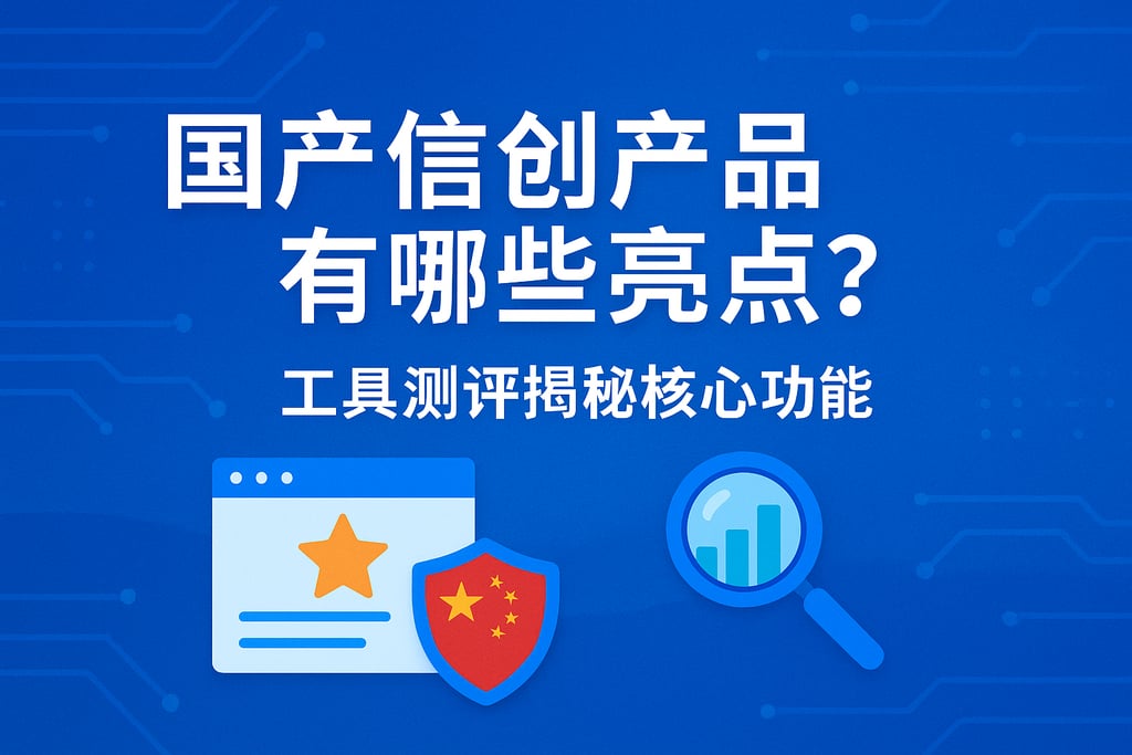 国产信创产品有哪些亮点？工具测评揭秘核心功能