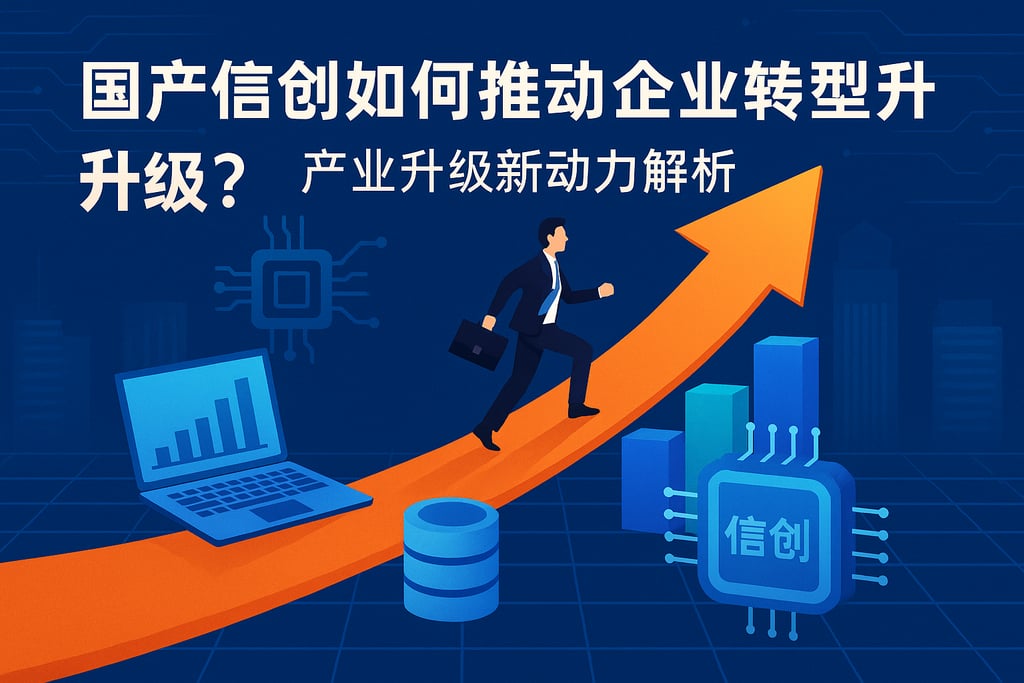 国产信创如何推动企业转型升级？产业升级新动力解析