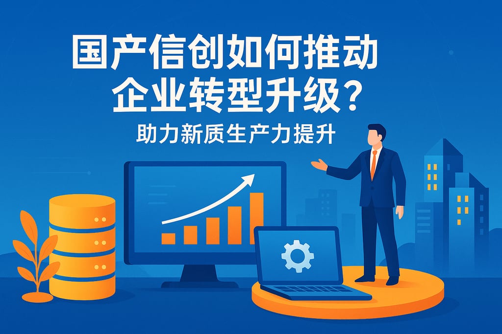 国产信创如何推动企业转型升级？助力新质生产力提升