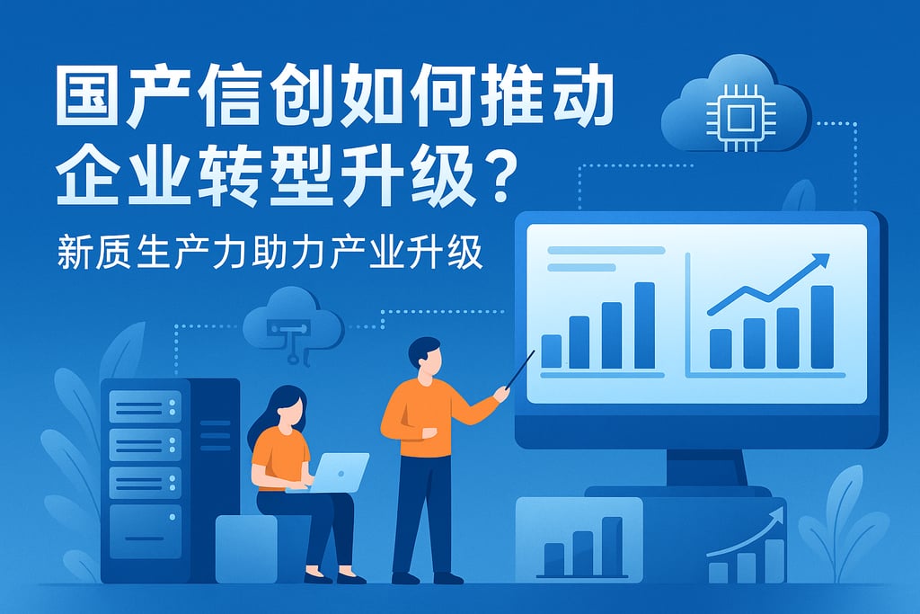 国产信创如何推动企业转型升级？新质生产力助力产业升级